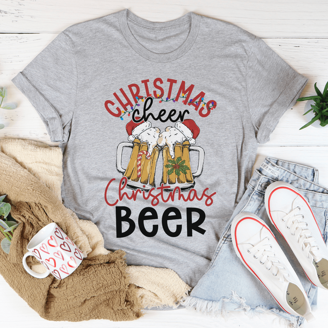 Christmas Beer Tee from Peachy Sunday
