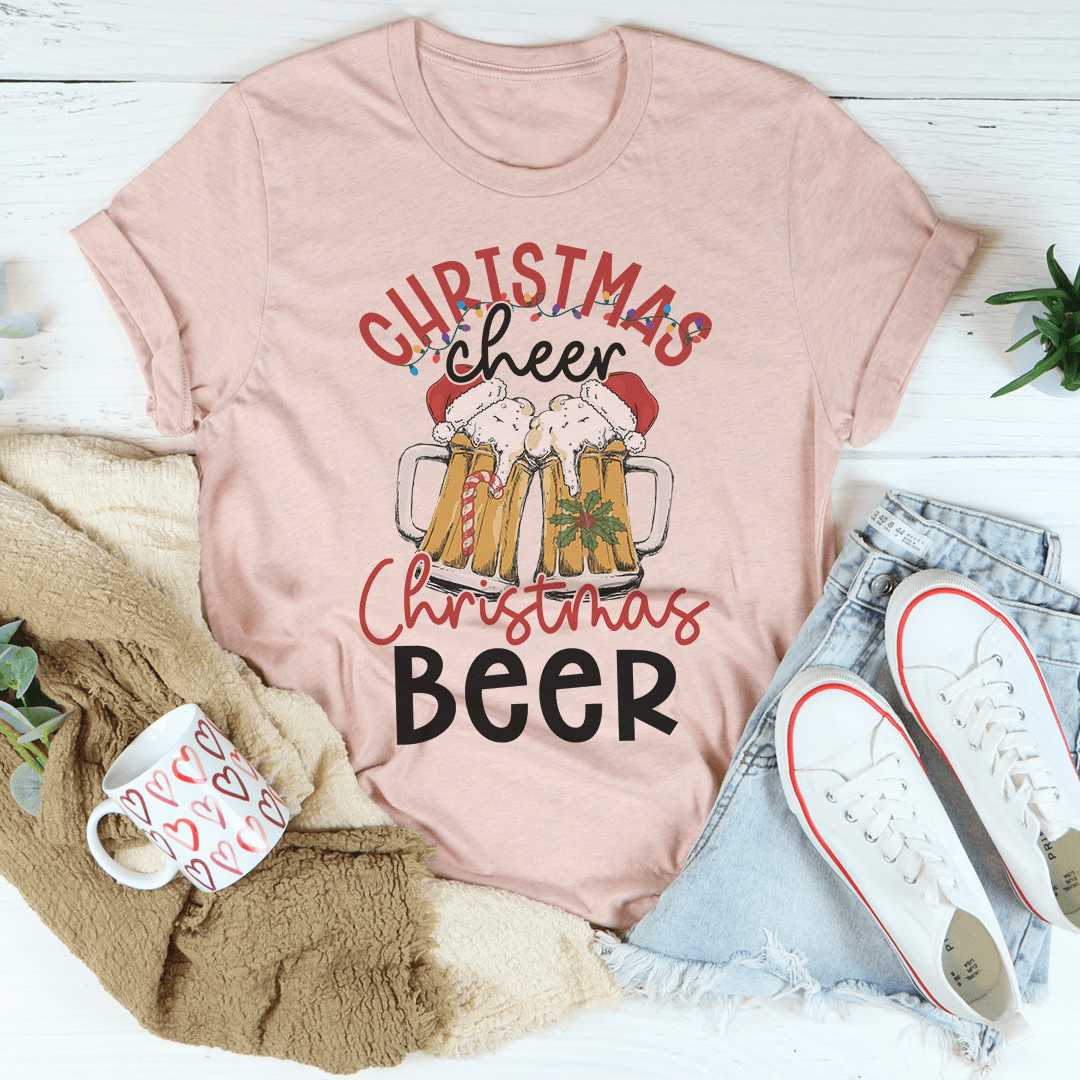 Christmas Beer Tee from Peachy Sunday
