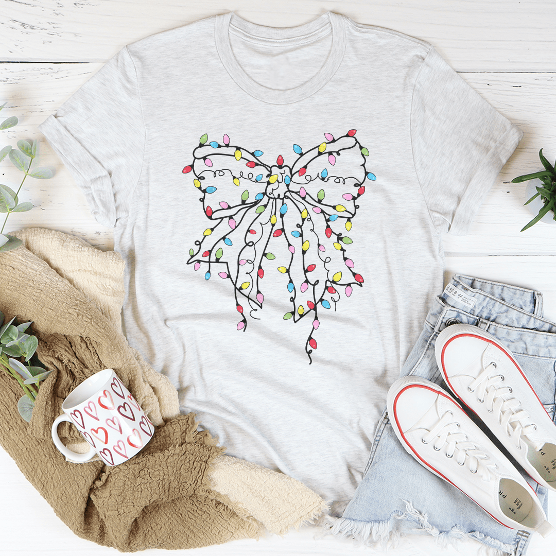 Christmas Bow Tee from Peachy Sunday