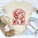 Christmas Calories Don't Count Tee from Peachy Sunday