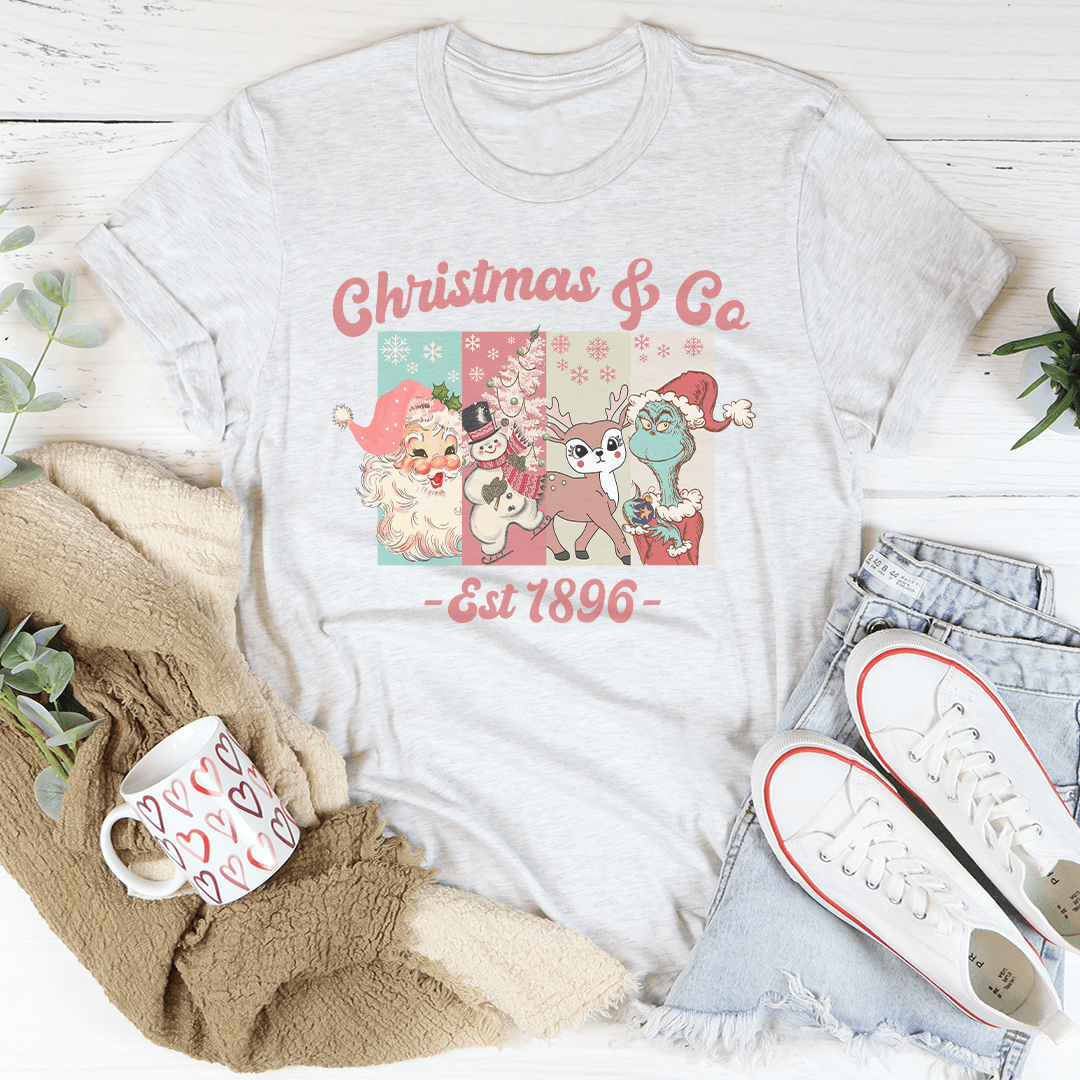 Christmas & Co Est 1896 Tee from Peachy Sunday