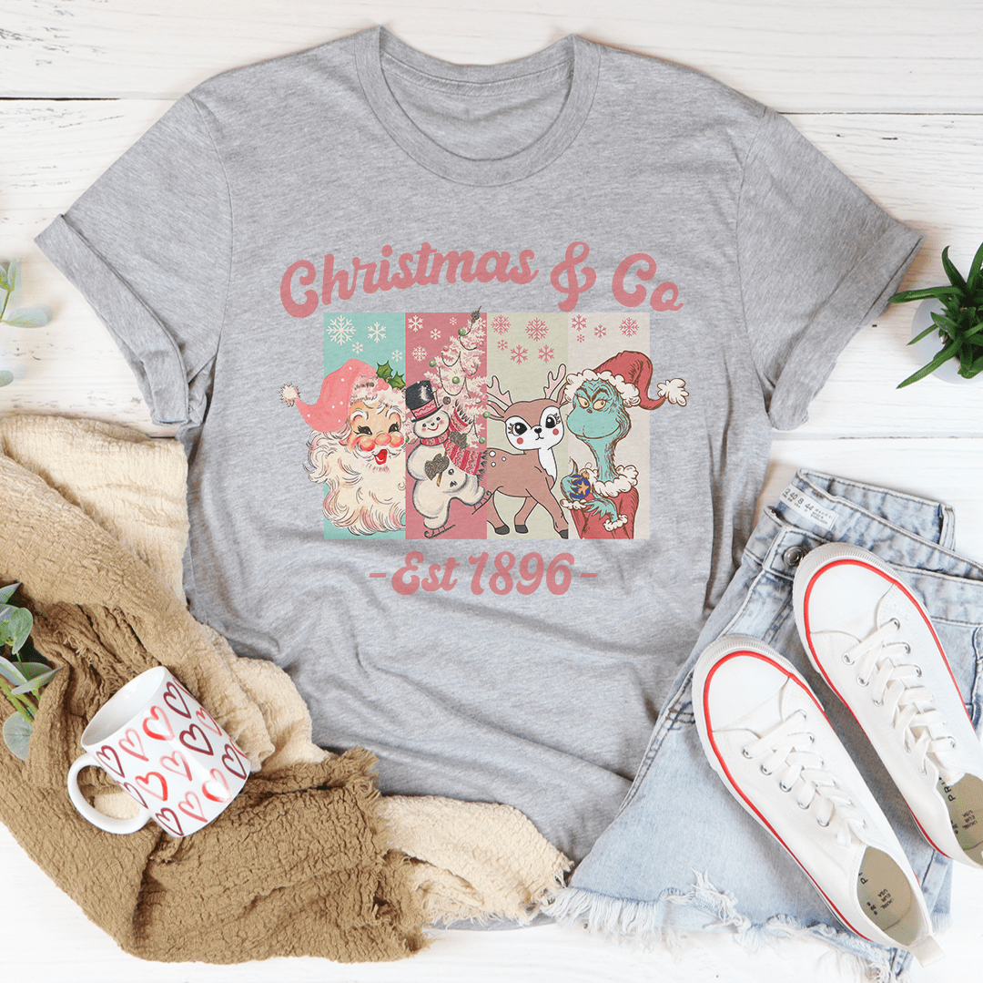Christmas & Co Est 1896 Tee from Peachy Sunday