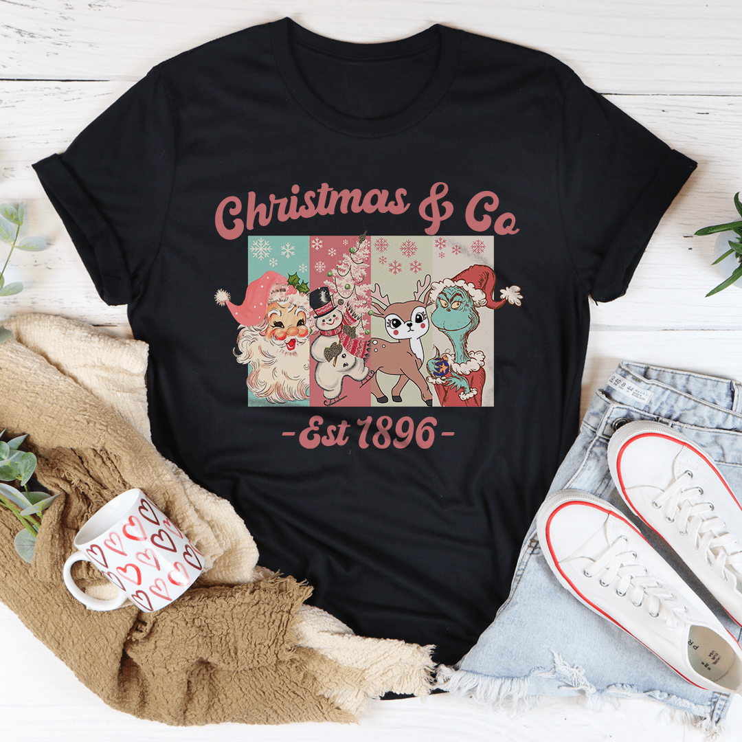 Christmas & Co Est 1896 Tee from Peachy Sunday
