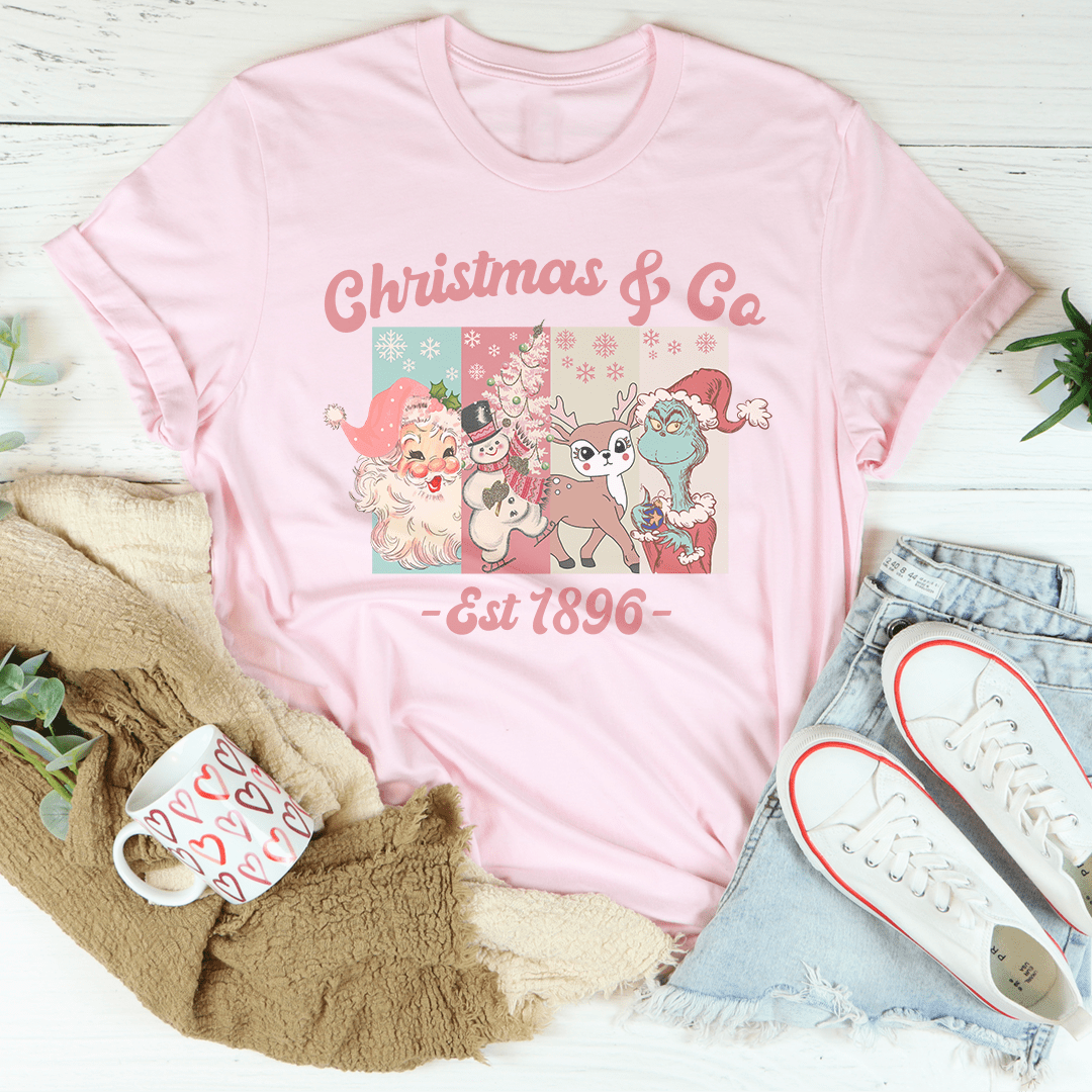 Christmas & Co Est 1896 Tee from Peachy Sunday