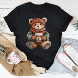 Christmas Cuddle Bear Tee from Peachy Sunday
