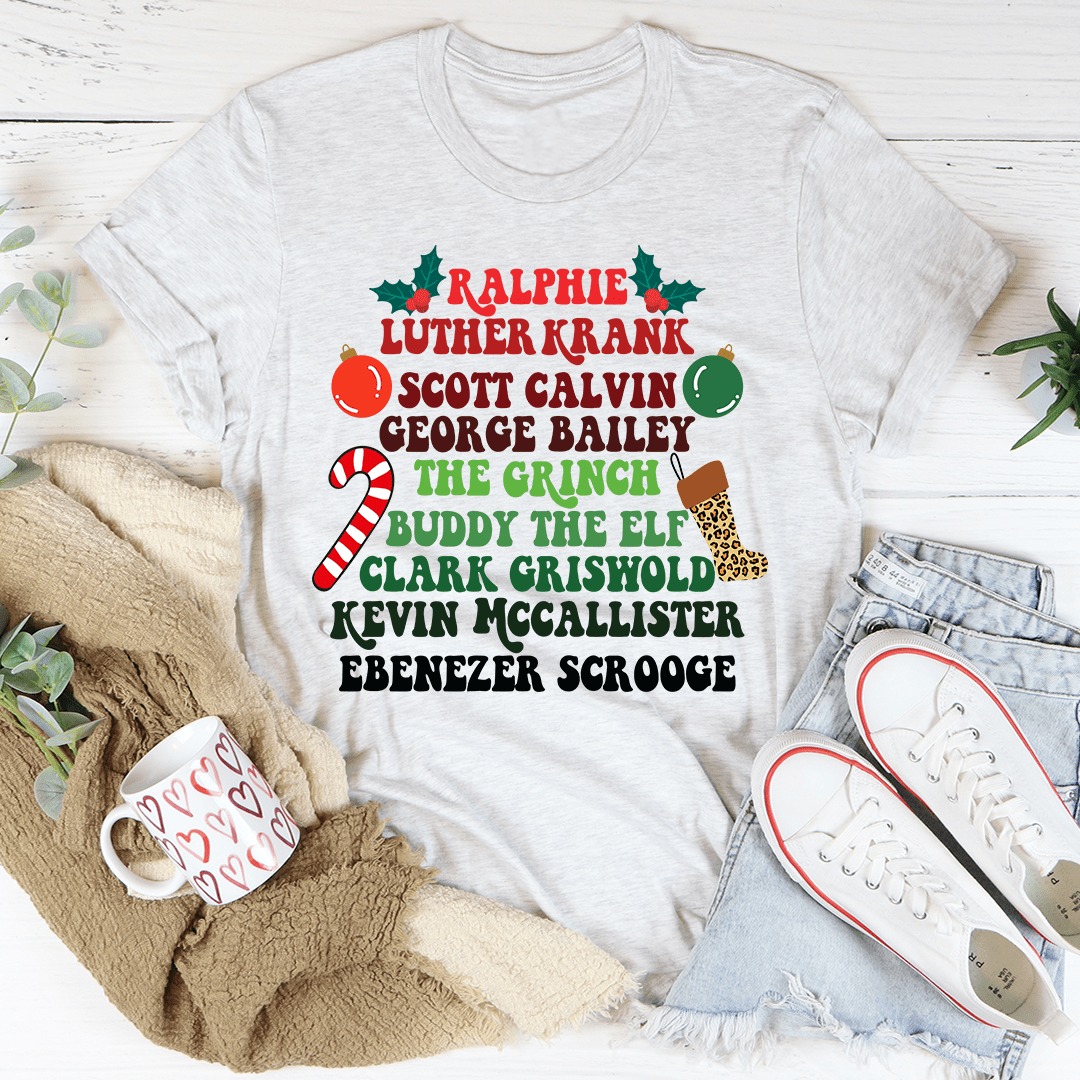 Christmas Movies Tee from Peachy Sunday