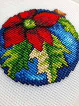 Christmas Ornaments 116CS Counted Cross-Stitch Kit From Wizardi