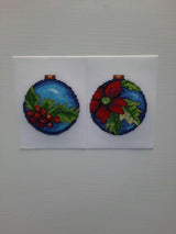 Christmas Ornaments 116CS Counted Cross-Stitch Kit From Wizardi