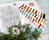 Christmas Ornaments Kit L8055 Counted Cross Stitch Kit from Wizardi