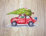 Christmas Ornaments Kit L8055 Counted Cross Stitch Kit from Wizardi