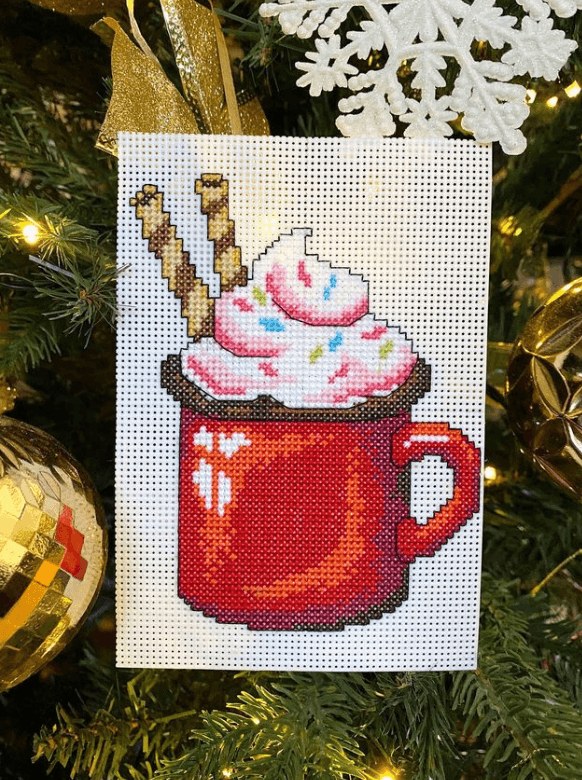 Christmas Sweets 119CS Counted Cross-Stitch Kit From Wizardi