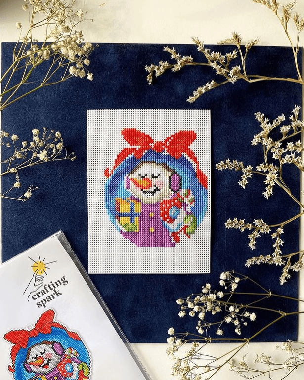 Christmas Toys 109CS Counted Cross-Stitch Kit From Wizardi