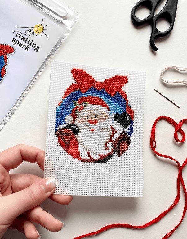 Christmas Toys 109CS Counted Cross-Stitch Kit From Wizardi