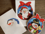 Christmas Toys 109CS Counted Cross-Stitch Kit From Wizardi