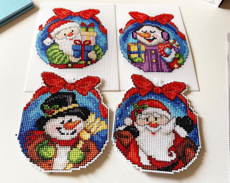 Christmas Toys 109CS Counted Cross-Stitch Kit From Wizardi