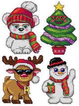 Christmas Toys 120CS Counted Cross-Stitch Kit From Wizardi