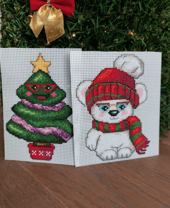 Christmas Toys 120CS Counted Cross-Stitch Kit From Wizardi