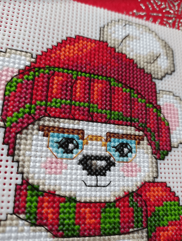 Christmas Toys 120CS Counted Cross-Stitch Kit From Wizardi