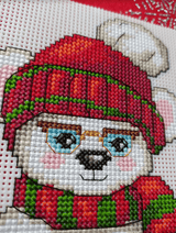 Christmas Toys 120CS Counted Cross-Stitch Kit From Wizardi