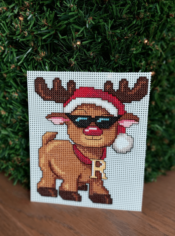 Christmas Toys 120CS Counted Cross-Stitch Kit From Wizardi