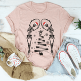 Christmas Tree Skeletons Tee from Peachy Sunday