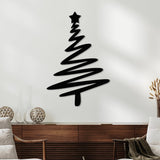 Christmas Tree with Star Wall Art from VITAHOME DESIGN LLC