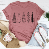 Christmas Trees Tee from Peachy Sunday