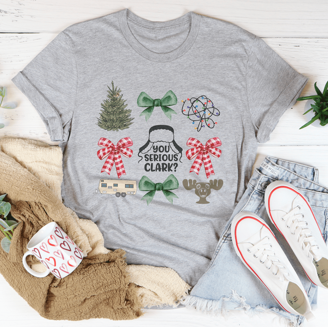 Christmas Vacation Coquette Tee from Peachy Sunday