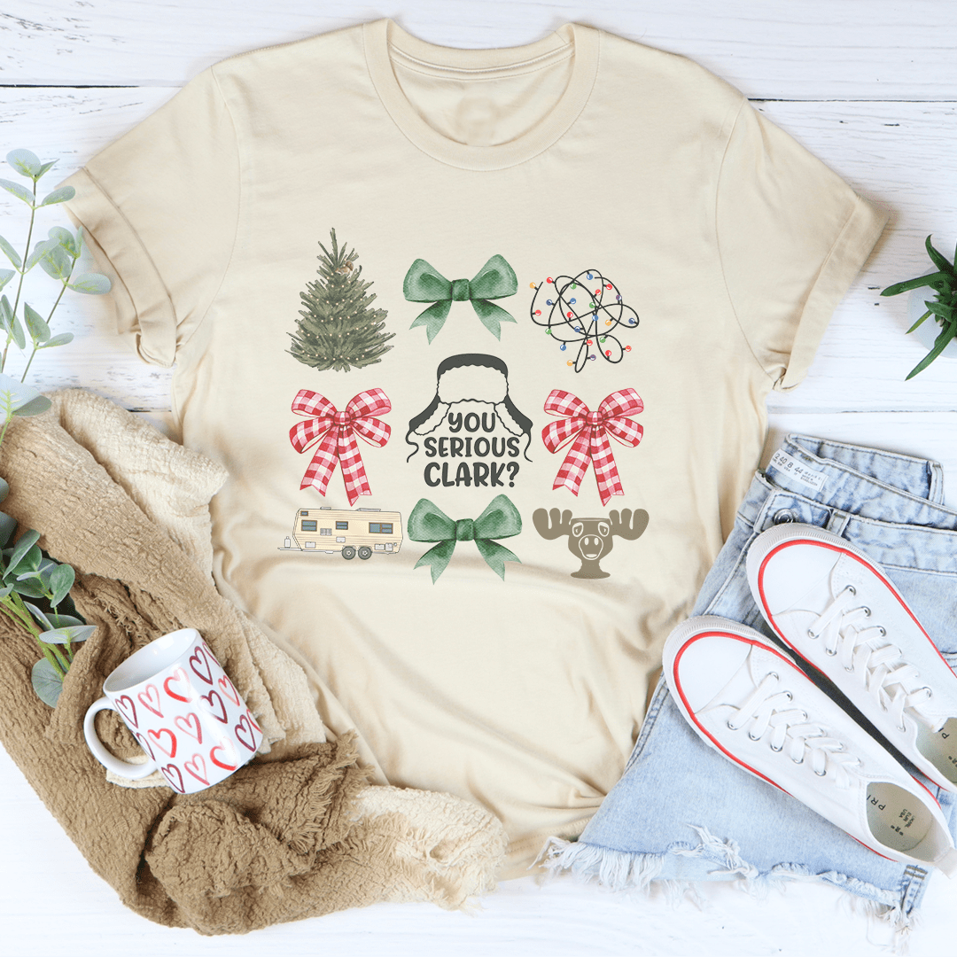 Christmas Vacation Coquette Tee from Peachy Sunday