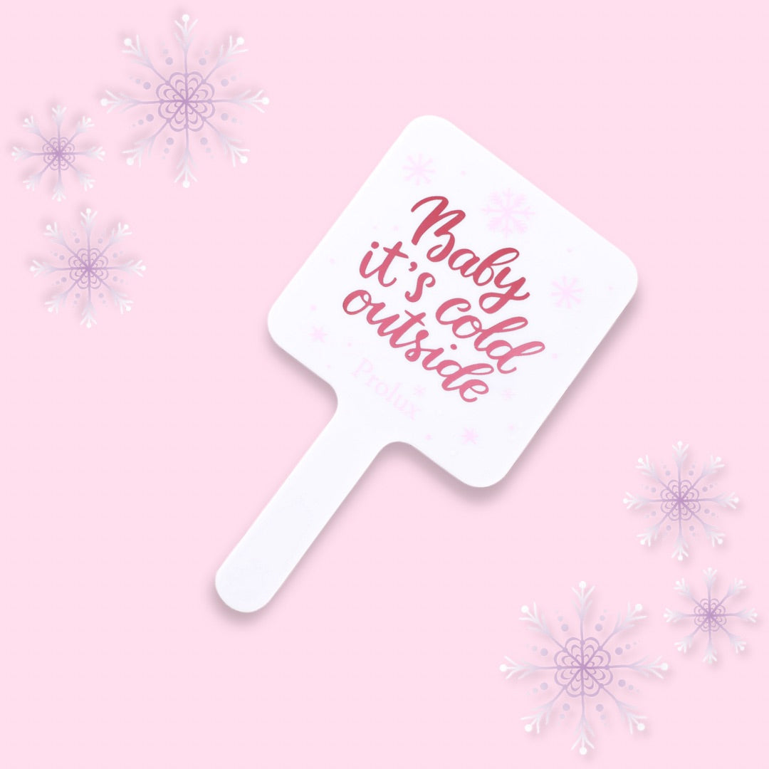 Christmas Mirror | Handheld Mirror From Prolux Cosmetics