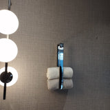 Silver Finished Multi Functional Towel Rack from VITAHOME DESIGN LLC