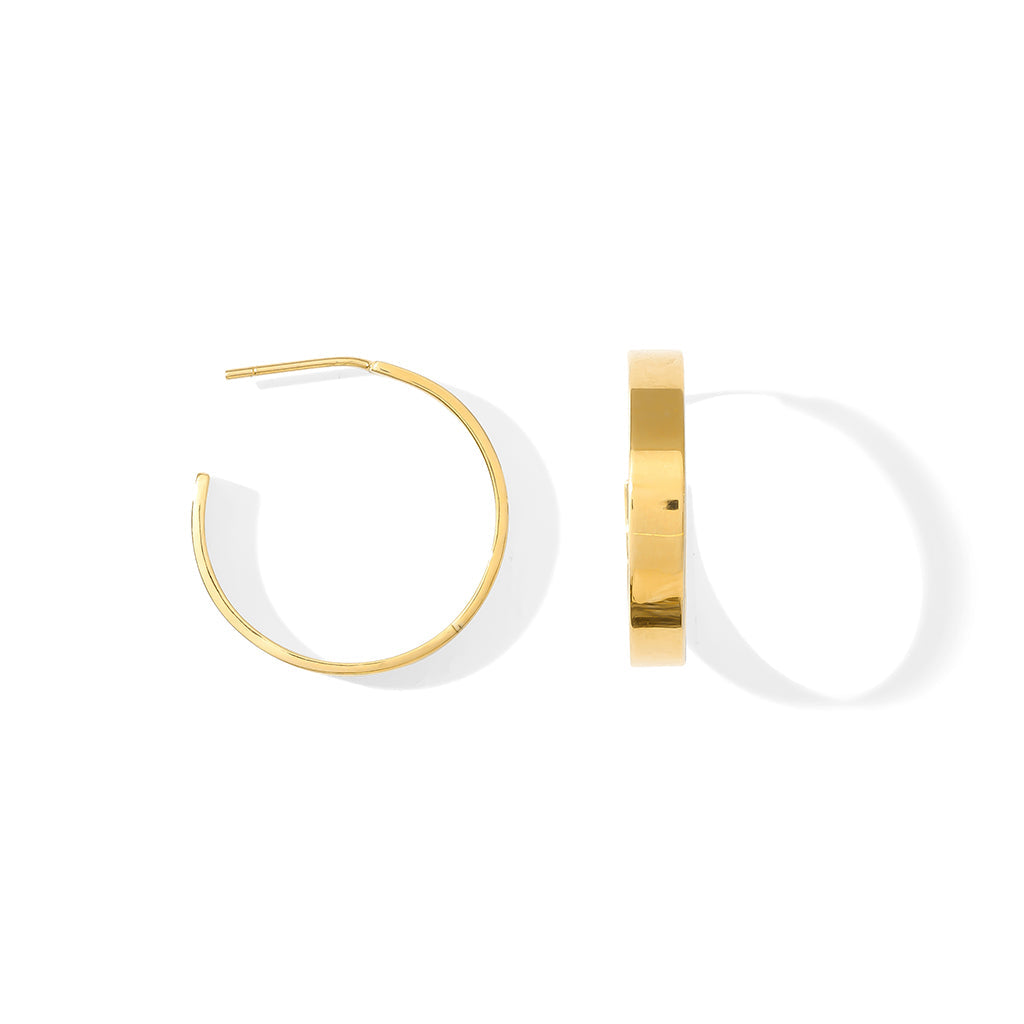 Chunky Bombshell Hoop Earrings from SLATE + SALT