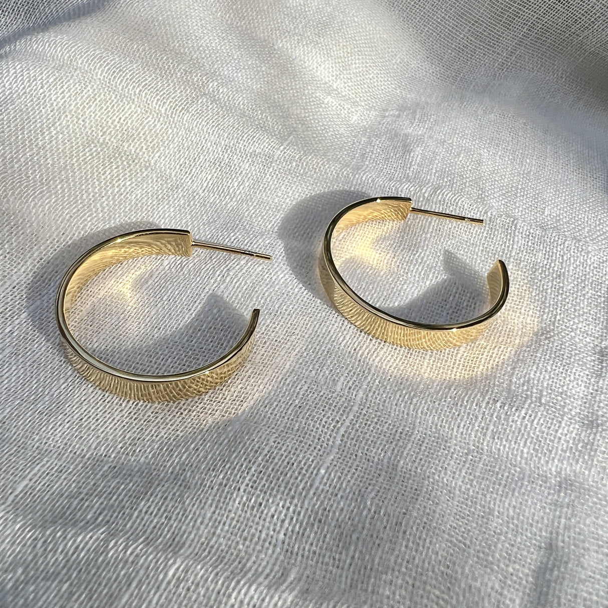 Chunky Bombshell Hoop Earrings from SLATE + SALT