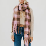Chunky Checkered Scarf from Pretty Simple