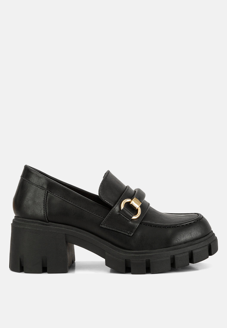 Chunky Platform Loafers from London Rag International