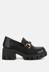 Chunky Platform Loafers from London Rag International