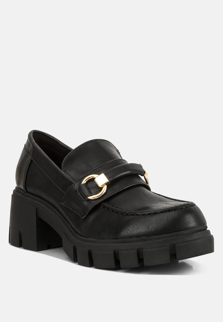 Chunky Platform Loafers from London Rag International