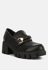 Chunky Platform Loafers from London Rag International