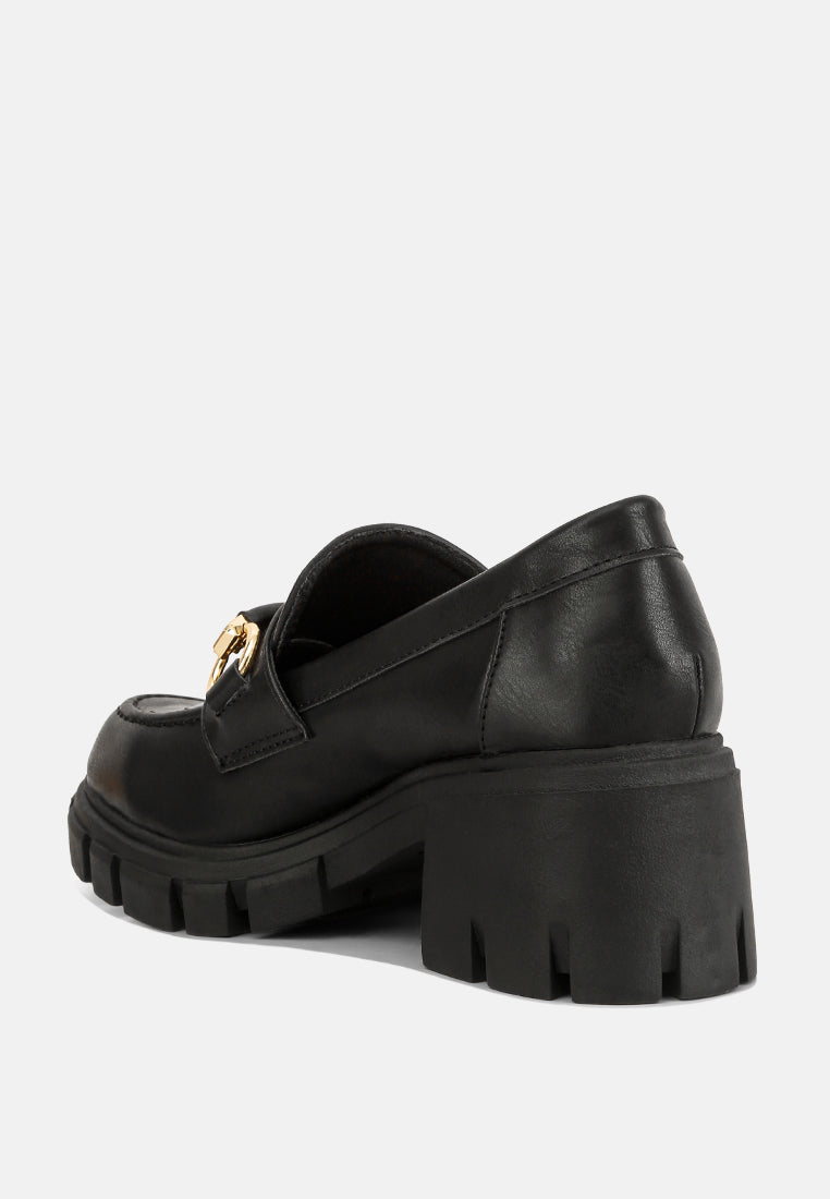 Chunky Platform Loafers from London Rag International