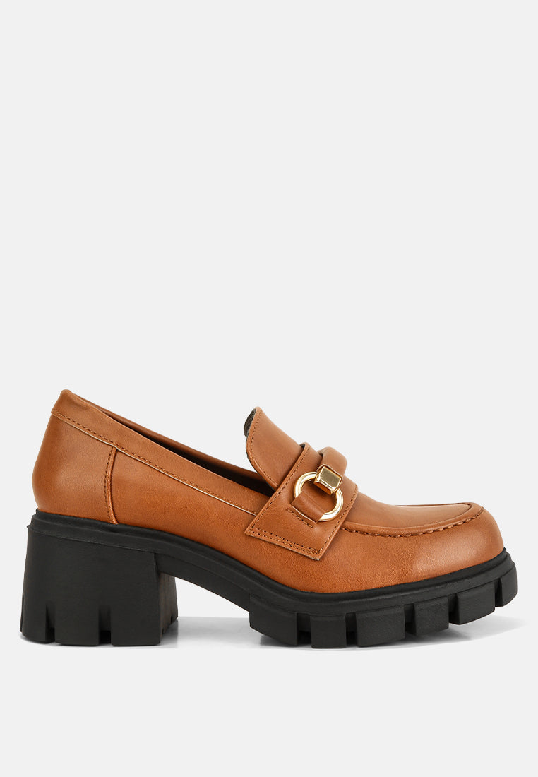 Chunky Platform Loafers from London Rag International