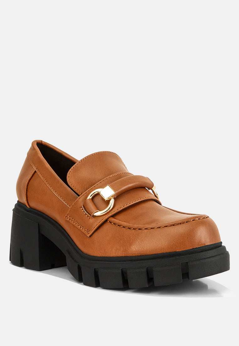 Chunky Platform Loafers from London Rag International