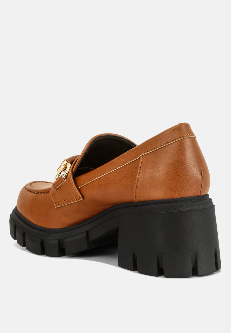 Chunky Platform Loafers from London Rag International