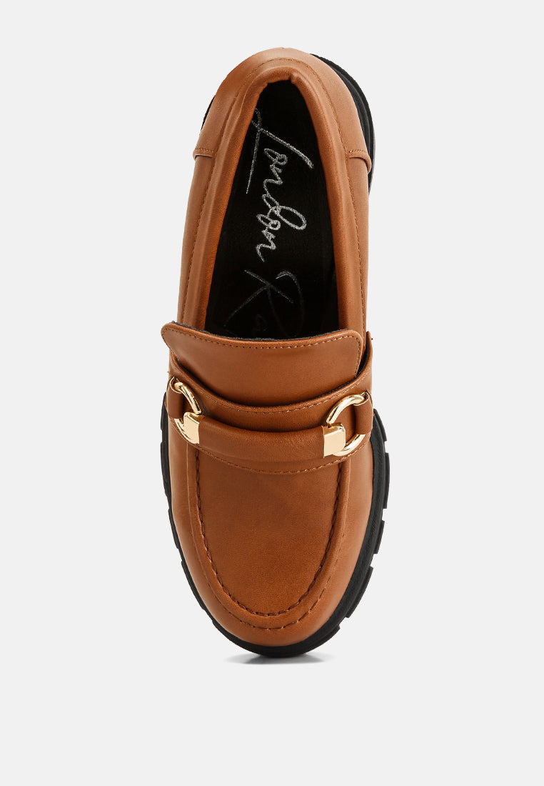 Chunky Platform Loafers from London Rag International