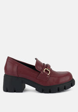 Chunky Platform Loafers from London Rag International