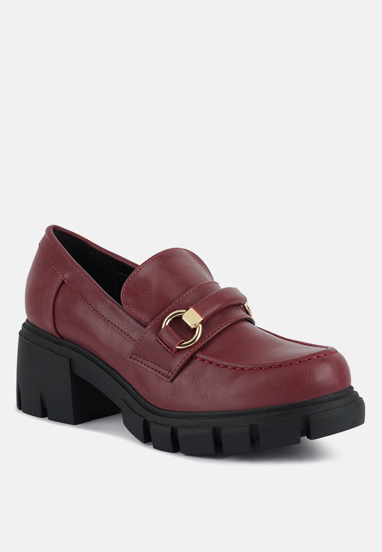 Chunky Platform Loafers from London Rag International