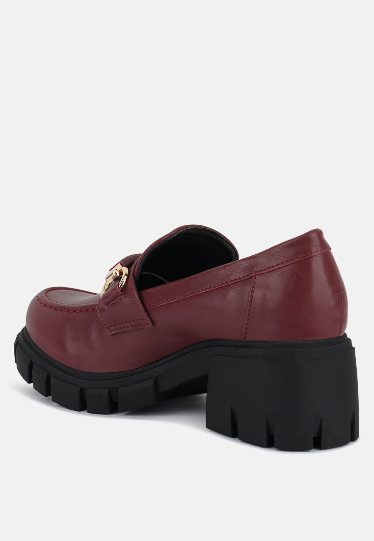 Chunky Platform Loafers from London Rag International