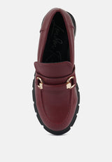 Chunky Platform Loafers from London Rag International