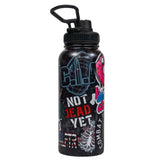 32oz Metal Hydration Bottle V2 | 24hr Insulated + Drink Port from Combat Iron Apparel