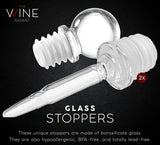 3 Gun Whiskey Decanters Set AR15, AK47, & Rifle Gun Decanter Set 1000ml by The Wine Savant - Veteran Gifts, Home Bar, Gun Lover Gifts, Tik Tok Gun Decanter, Military Gifts from The Wine Savant