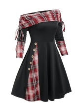 Cinched Striped Flare Dress From Kawaii Stop